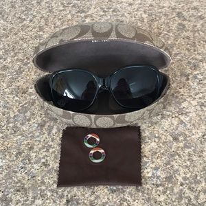 Coach Ella Sunglasses with case